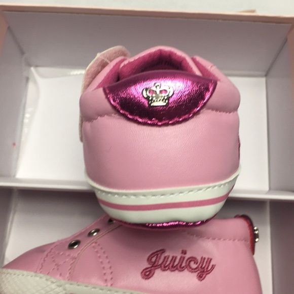 Juicy Couture Pink Sneakers NWT - Picture 3 of 5
